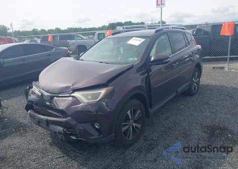 2017 Toyota Rav4 Xle из США, поврежденный, VIN 2T3RFREV4HW590998